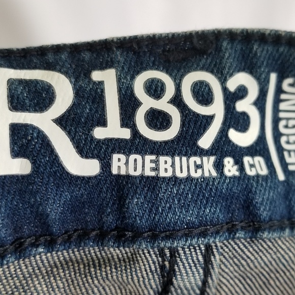 Sold✔R1893 Roebuck & Co. Floral Embroidery Jegging - Picture 5 of 5
